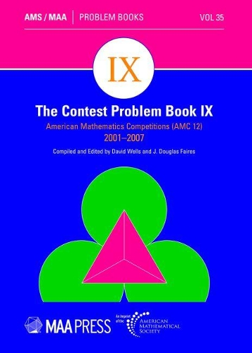 [object Object] «The Contest Problem Book IX: American Mathematics Competitions (AMC 12) 2001-2007», авторов Дэвид Уэллс, Дж. Дуглас Фэйрс - фото №1