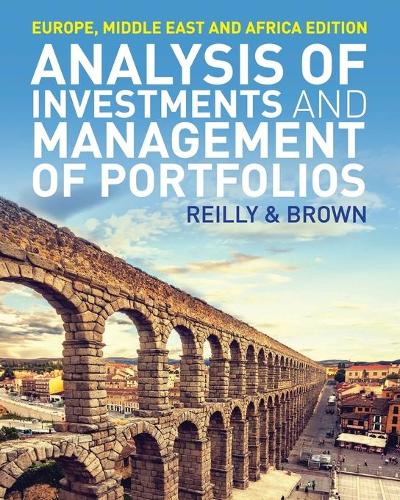 

Analysis of Investments and Management of Portfolios