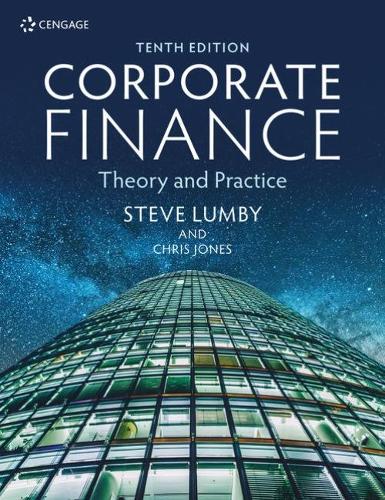 

Corporate Finance: Theory and Practice