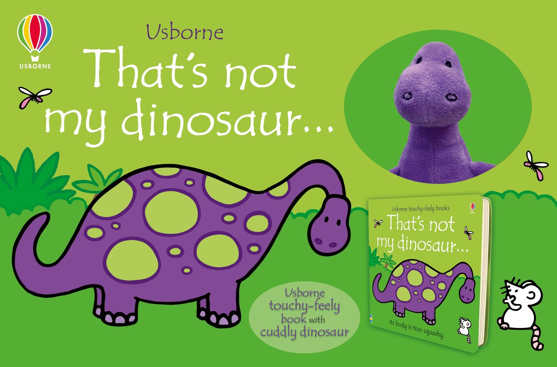 

That's not my dinosaur Book and Toy