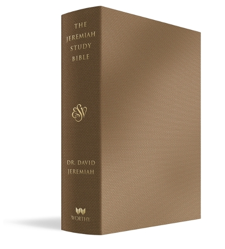 The Jeremiah Study Bible, ESV, Bronze LeatherLuxe® 