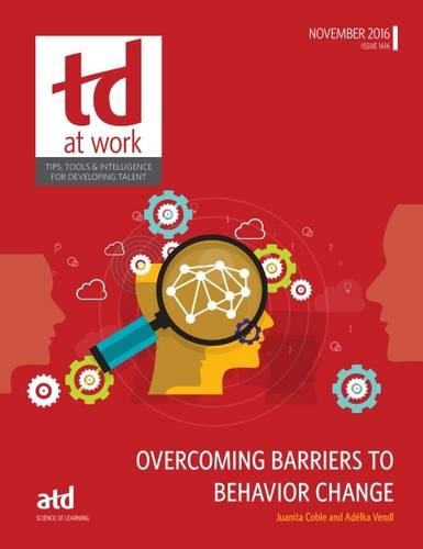

Overcoming Barriers to Behavior Change