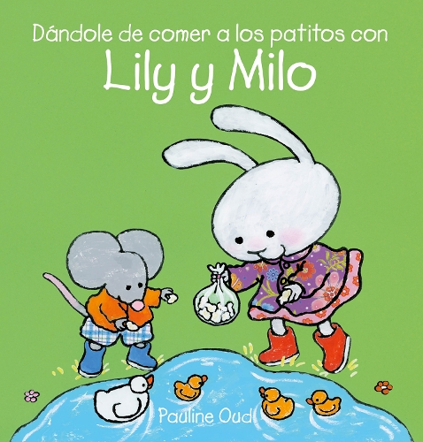 

Dándole de comer a los patitos con Lily y Milo