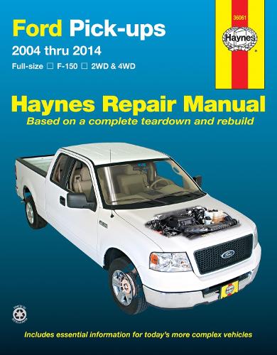 [object Object] «Ford full-size petrol pick-ups F-150 2WD & 4WD (2004-2014) Haynes Repair Manual (USA): 2004-14», автор Haynes Publishing - фото №1