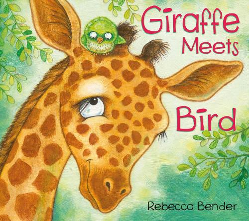 Giraffe Meets Bird 