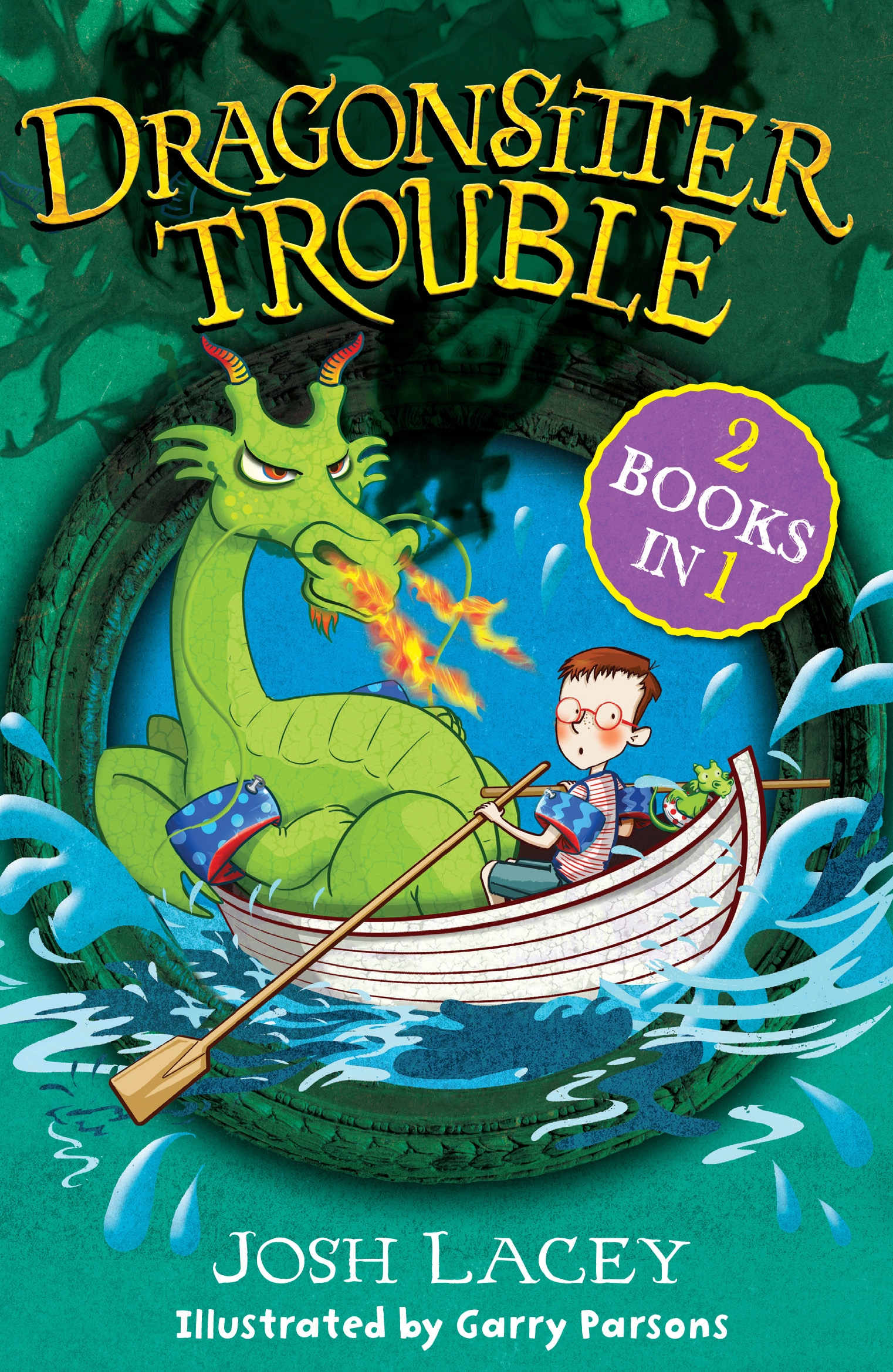 

Dragonsitter Trouble. 2 books in 1