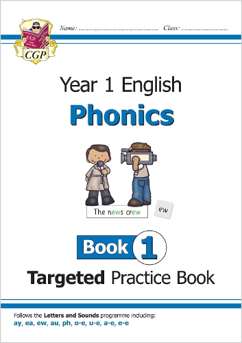 

KS1 English Year 1 Phonics Targeted Practice Book - Book 1
