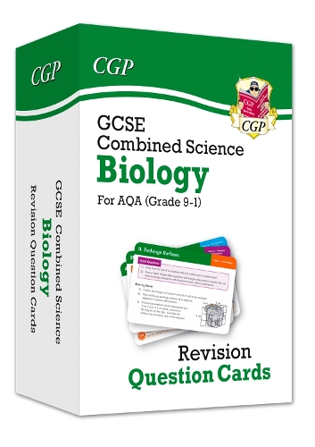 [object Object] «GCSE Combined Science: Biology AQA Revision Question Cards», автор CGP Books - фото №1