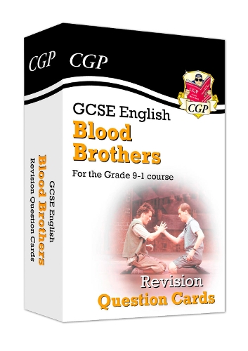 [object Object] «GCSE English - Blood Brothers Revision Question Cards», автор CGP Books - фото №1