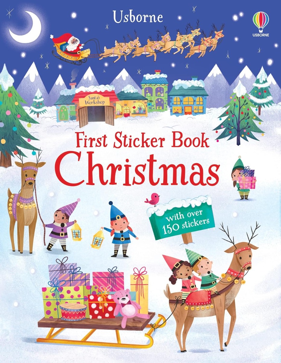 [object Object] «First Sticker Book. Christmas», автор Элис Бичем - фото №1