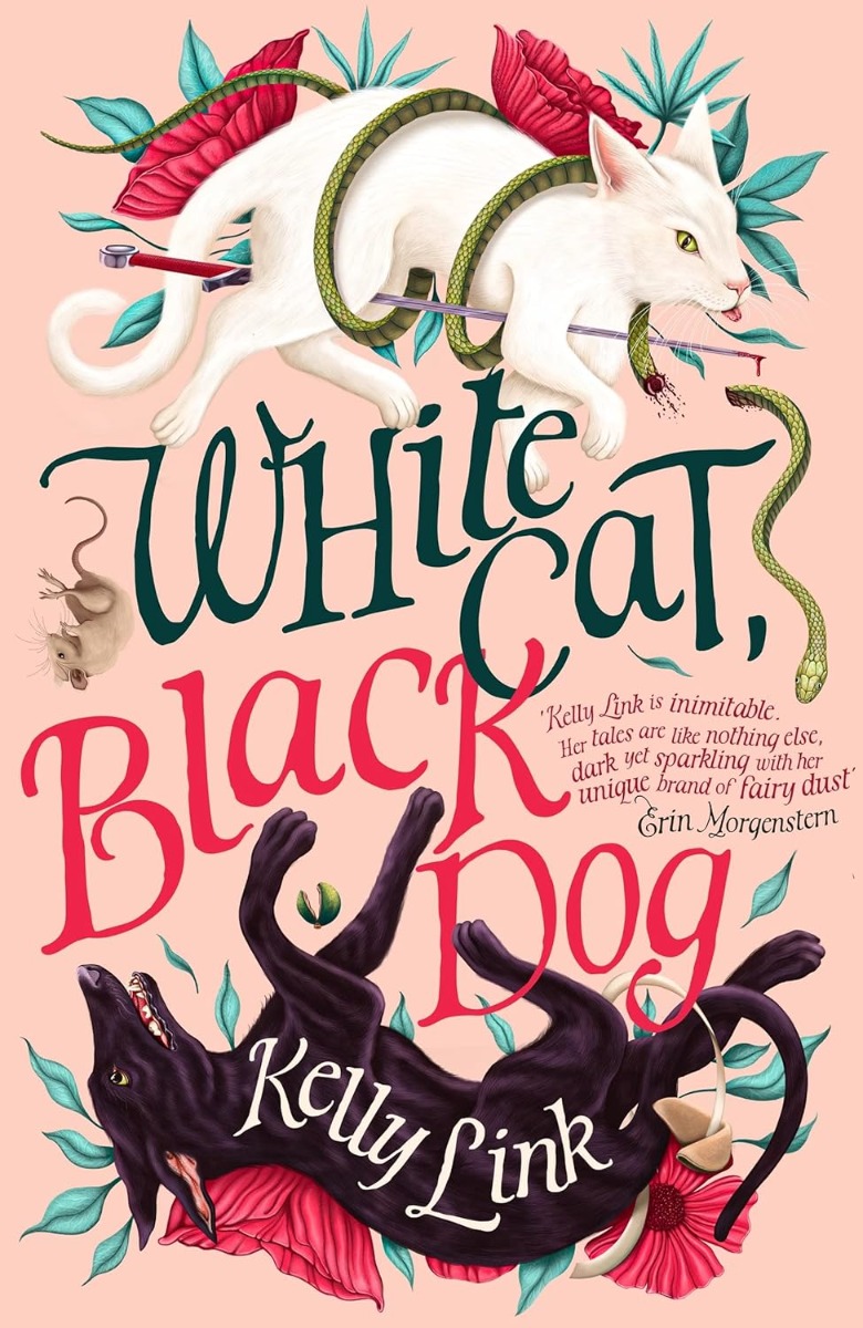 

White Cat, Black Dog
