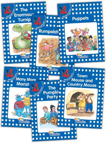 

Jolly Phonics Readers, General Fiction, Level 4: In Precursive Letters (British English edition)
