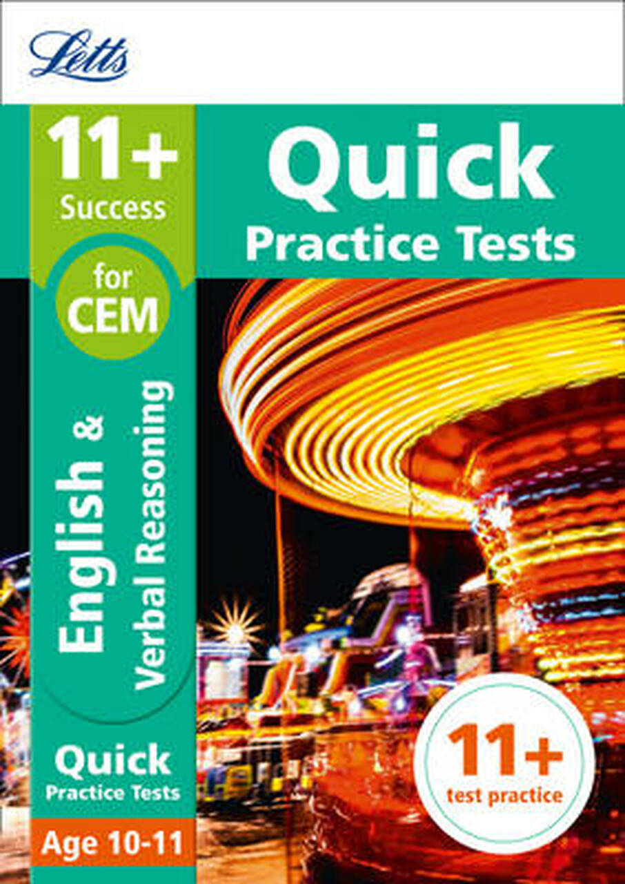 

11+ Verbal Reasoning Quick Practice Tests Age 10-11 (Year 6) : For the Cem Tests