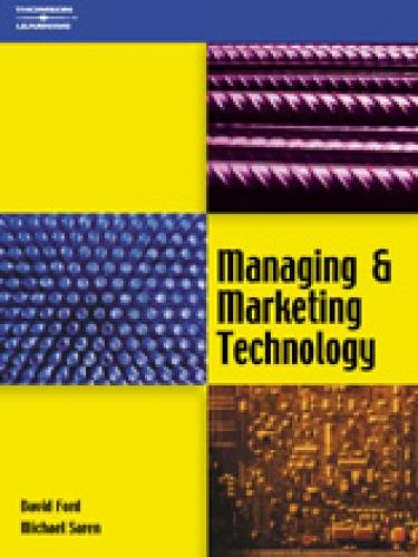 

Managing and Marketing Technology