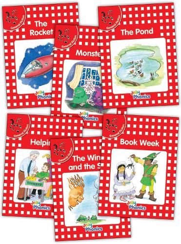 

Jolly Phonics Readers, General Fiction, Level 1: in Precursive Letters (British English edition)