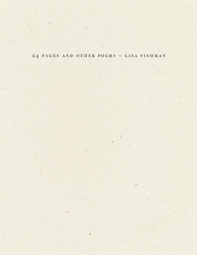 24 Pages and other poems 