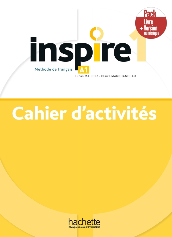 [object Object] «Inspire 1. Pack Cahier + Version numérique», авторов Лукас Малькор, Клэр Маршадо - фото №1