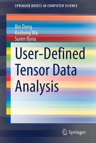 [object Object] «User-Defined Tensor Data Analysis», авторов Бин Донг, Кешенг Ву, Сурен Байна - фото №1