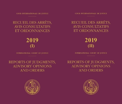 

Reports of judgments, advisory opinions and orders 2019