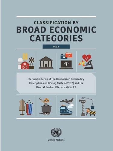 

Classification by broad economic categories: defined in terms of the harmonized commodity description and coding system (2012) and the central product classification, 2.1