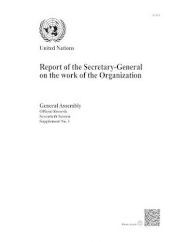 

Report of the Secretary-General on the work of the Organization