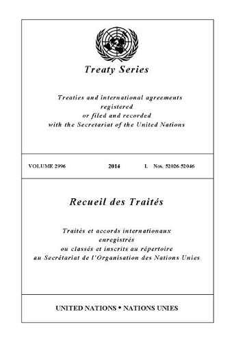 

Treaty Series 2996 (English/French Edition)
