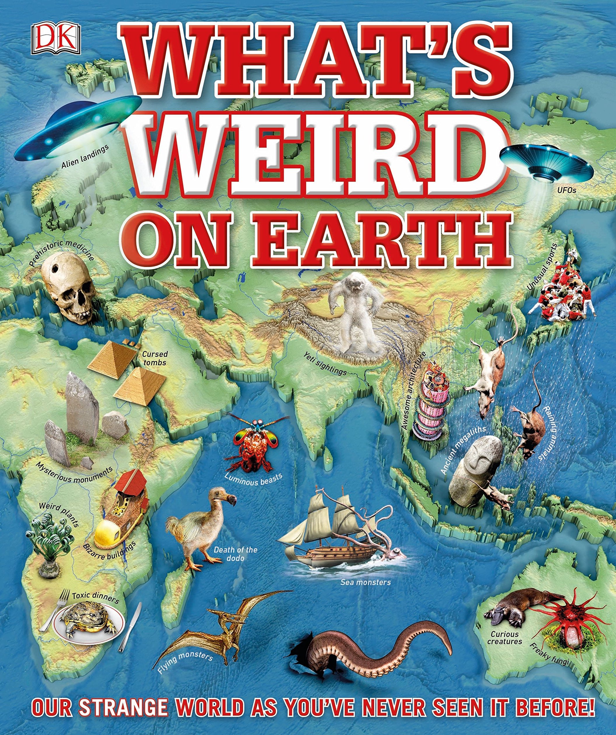 

What's Weird on Earth. Our strange world as you've never seen it before!