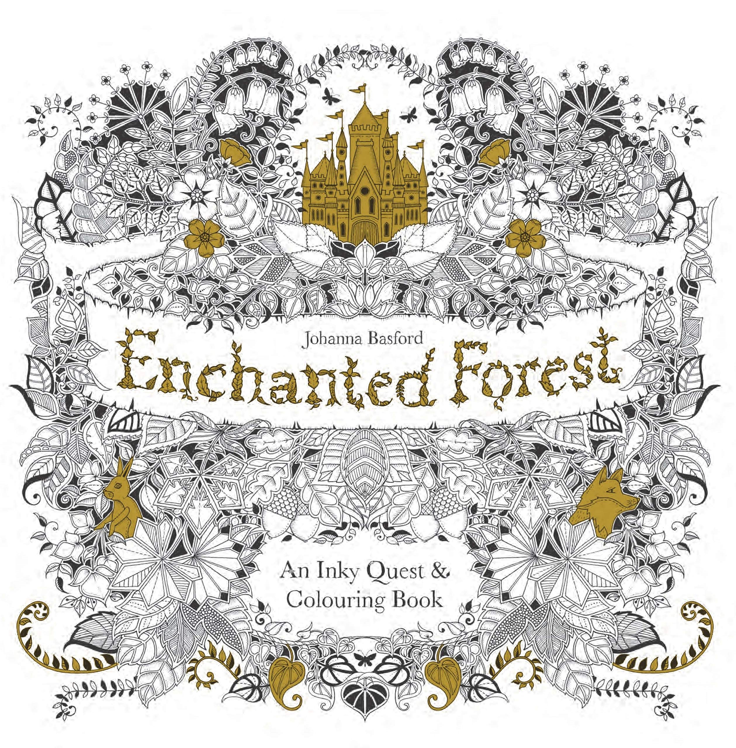 

Enchanted Forest. An Inky Quest and Colouring Book