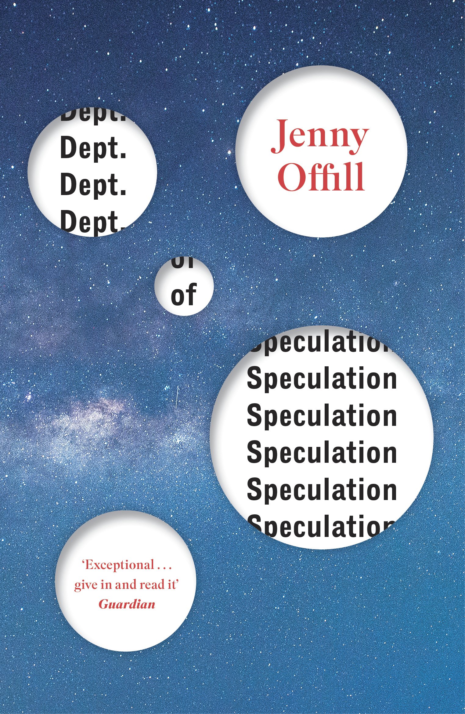 

Dept. of Speculation