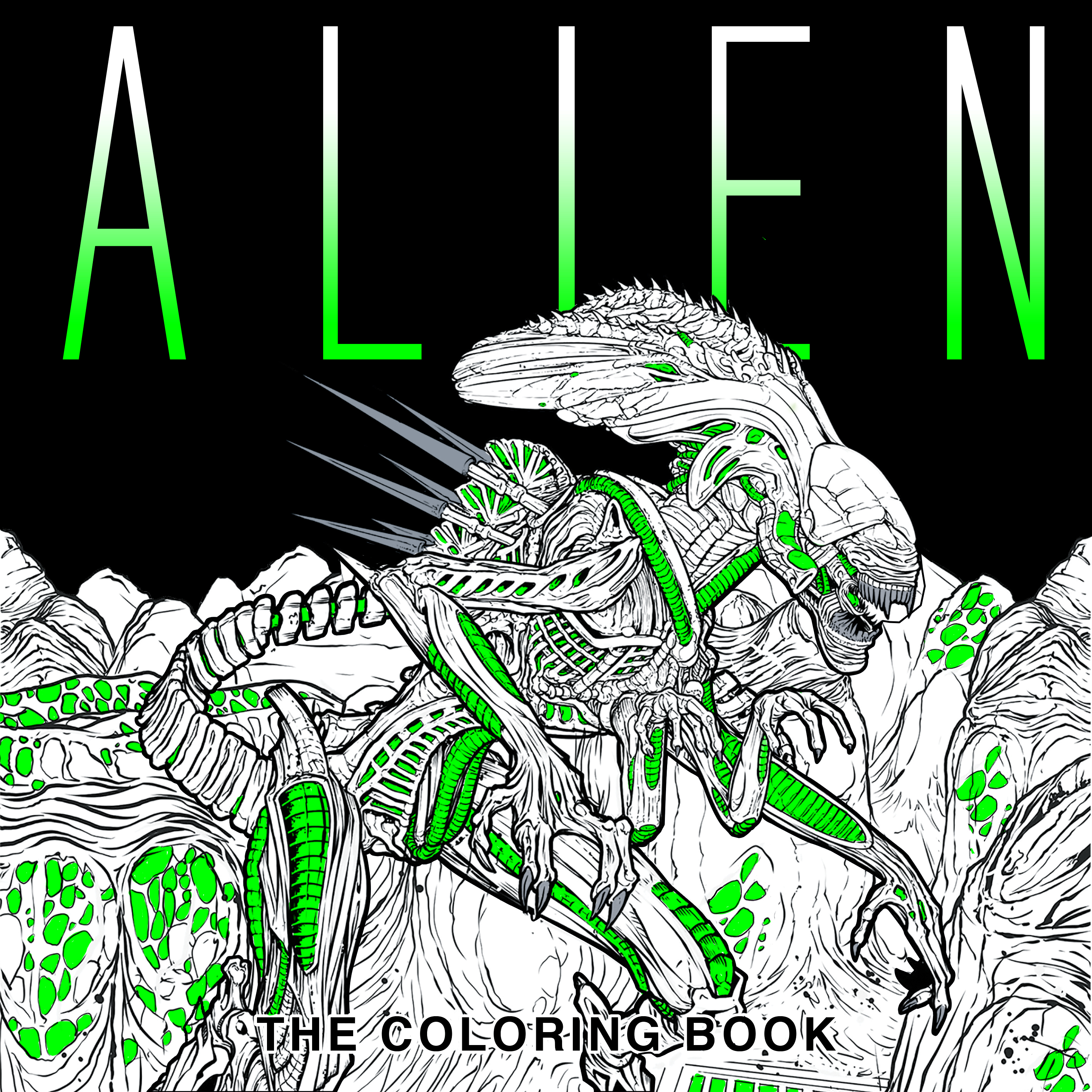 

Alien. The Coloring Book