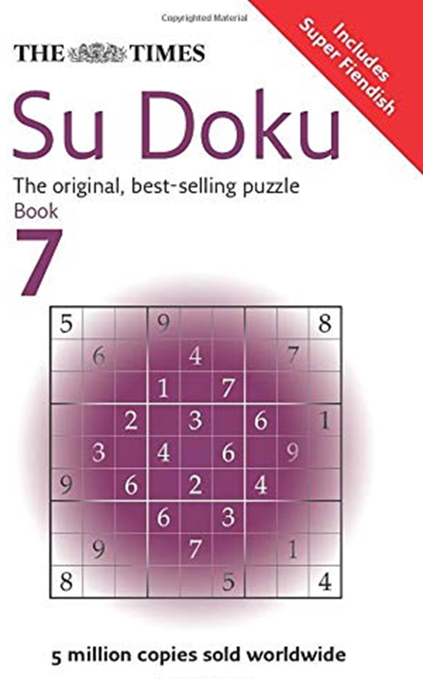 

The Times Su Doku Book 7 : 150 Challenging Puzzles from the Times