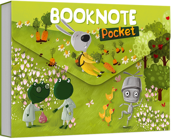 

Pocket Booknote зелений