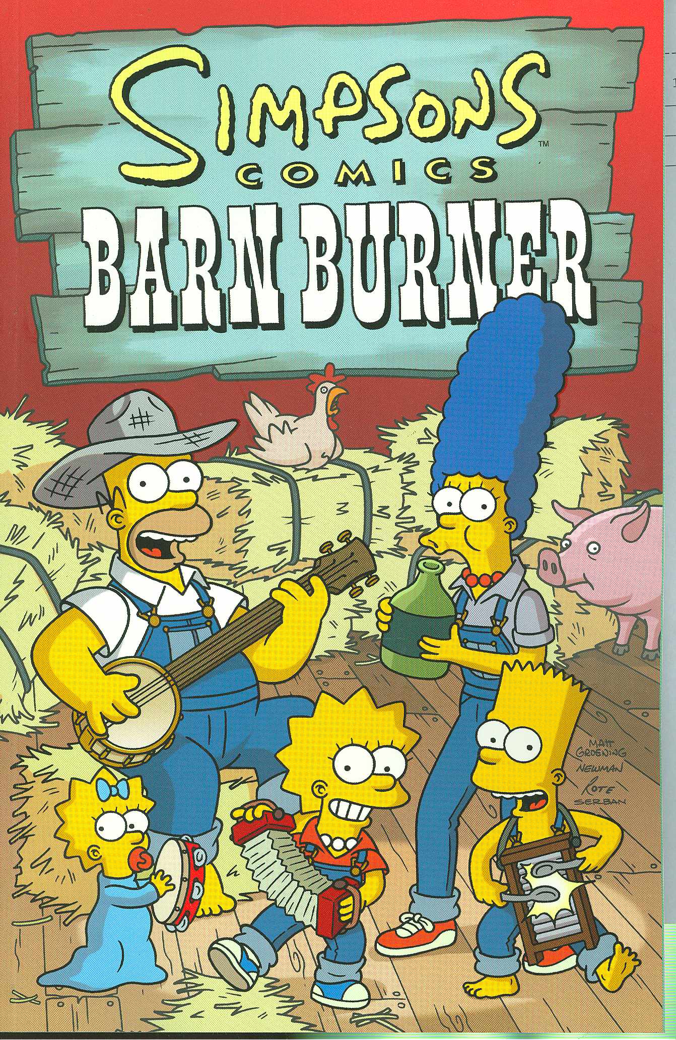 

Simpsons Comics Barn Burner