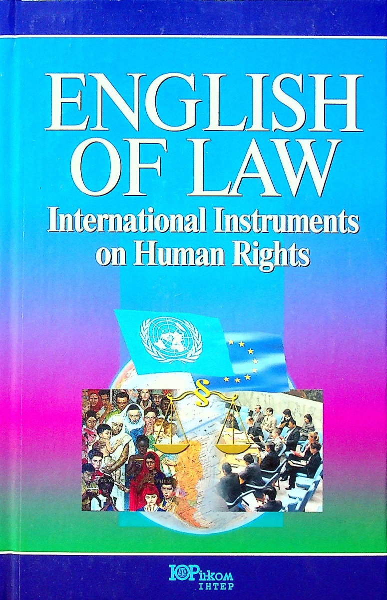 

ENGLISH OF LAW. International Instruments on Human Rights