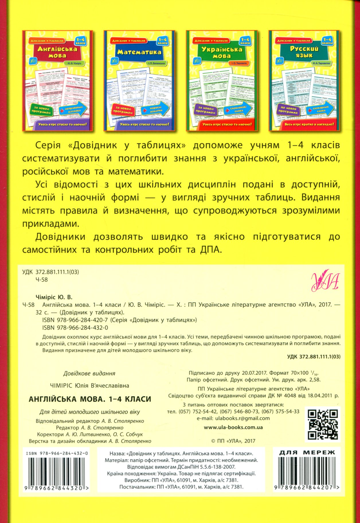 Англійська мова. 1-4 класи — фото 2