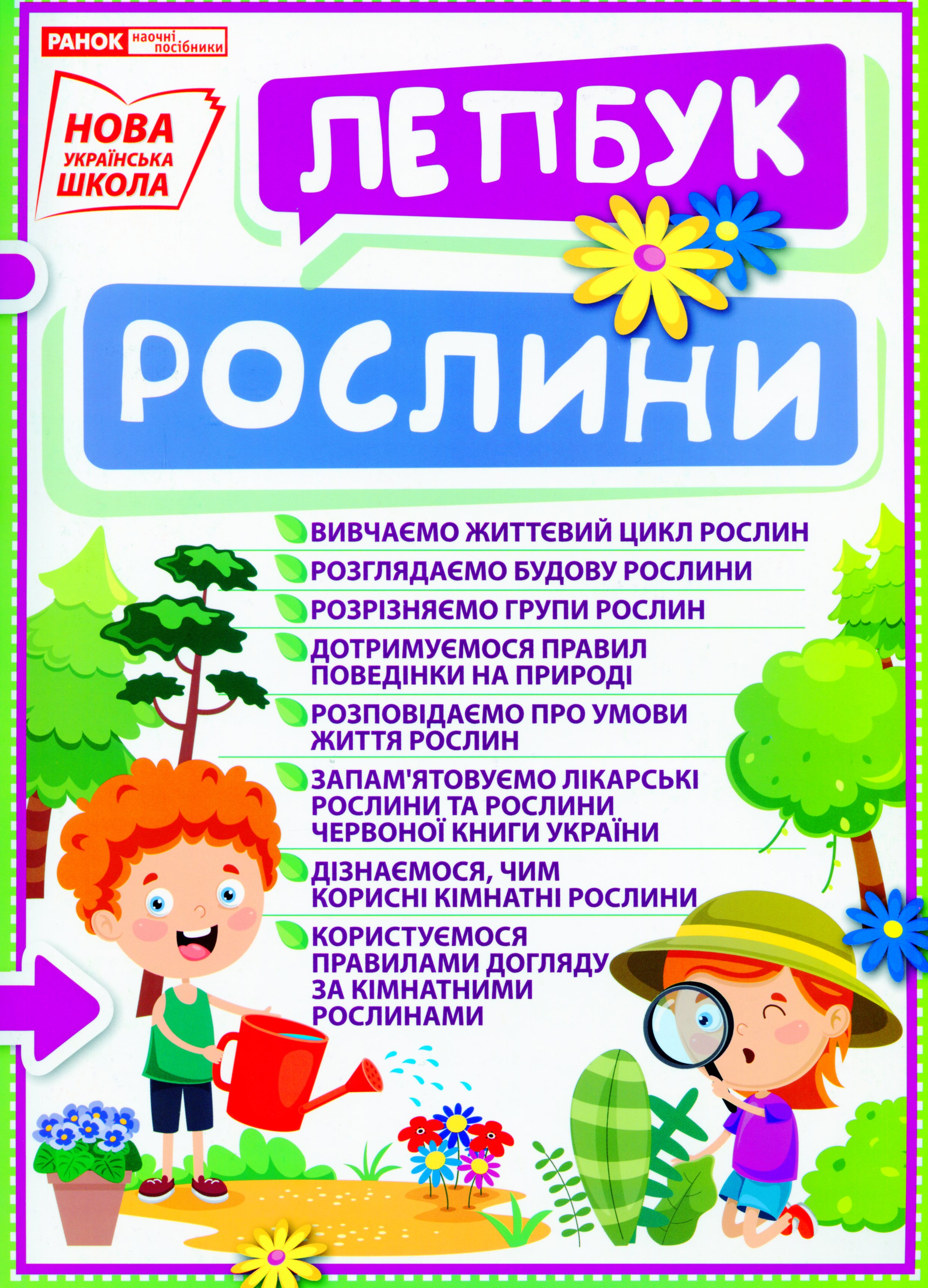 

Міні-лепбук. Рослини