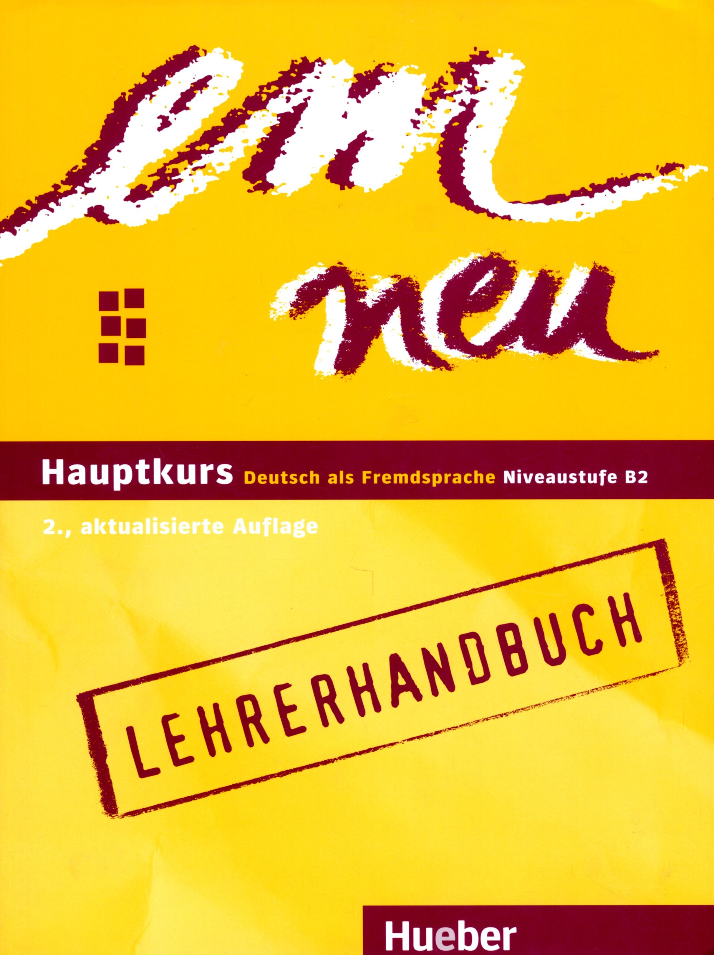 

Lehrerhandbuch. Em Neu Hauptkurs