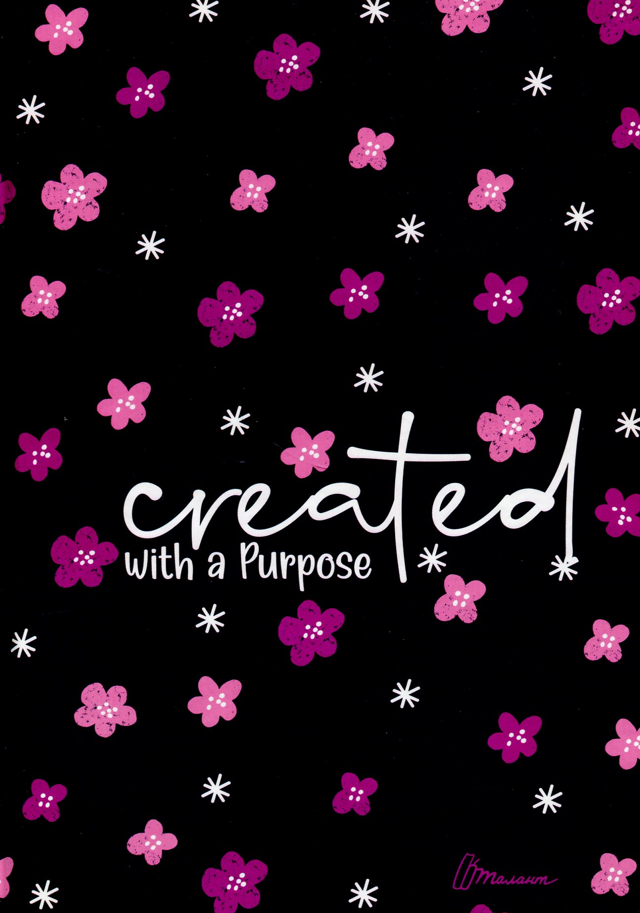 Мотиваційний щоденник Created with a Purpose 