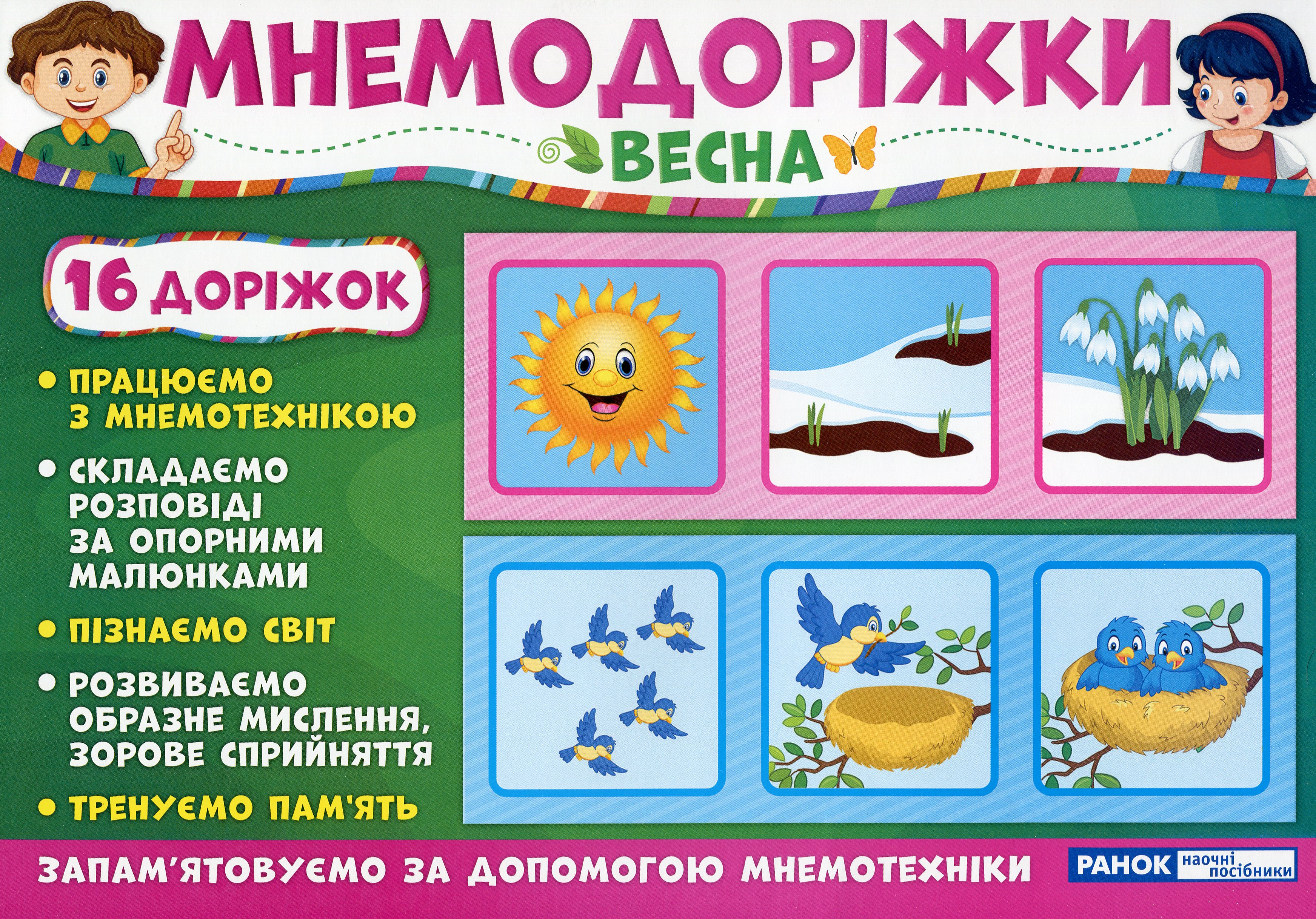 

Мнемодоріжки. Весна