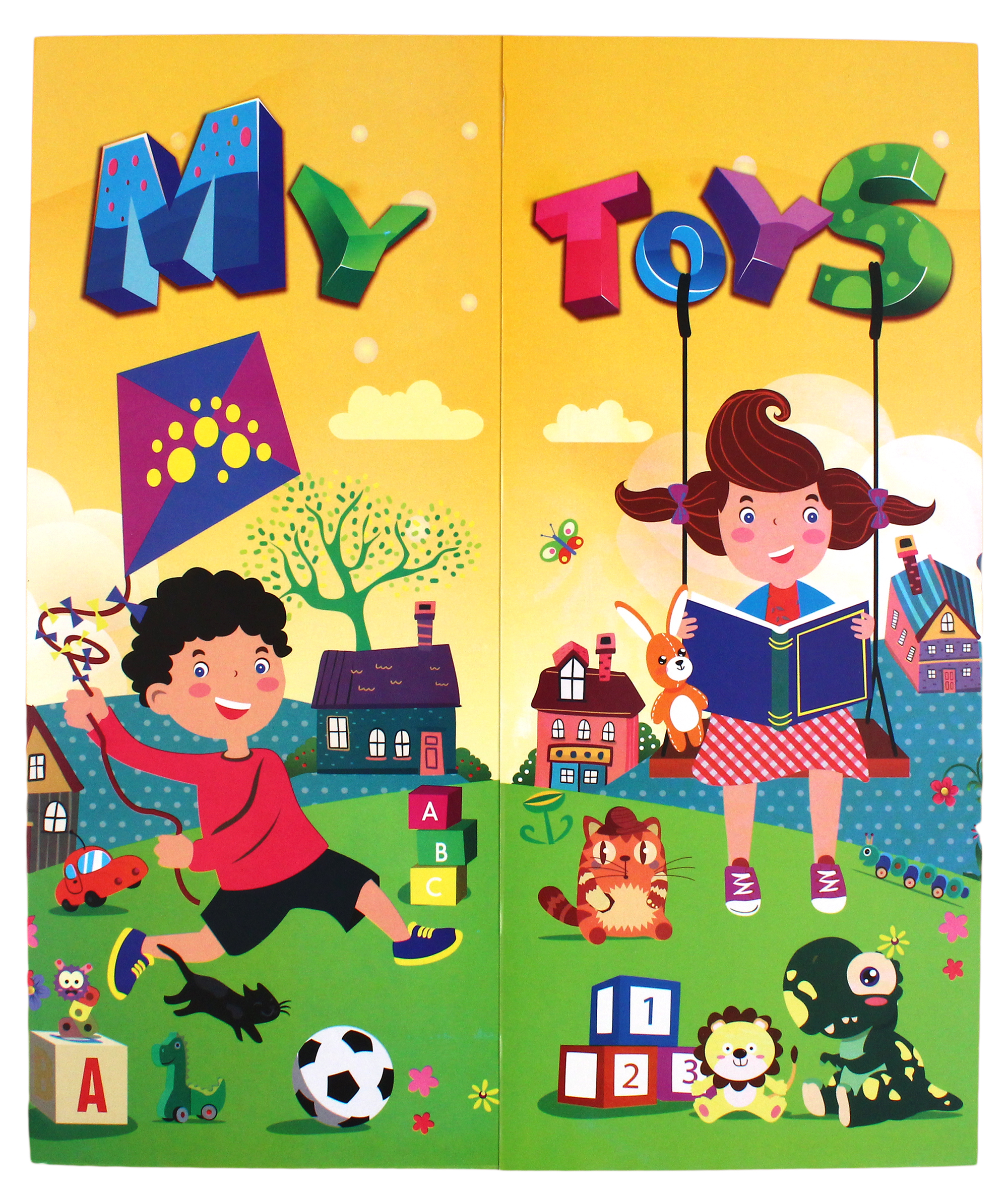 

My Toys / Мої іграшки. Лепбук