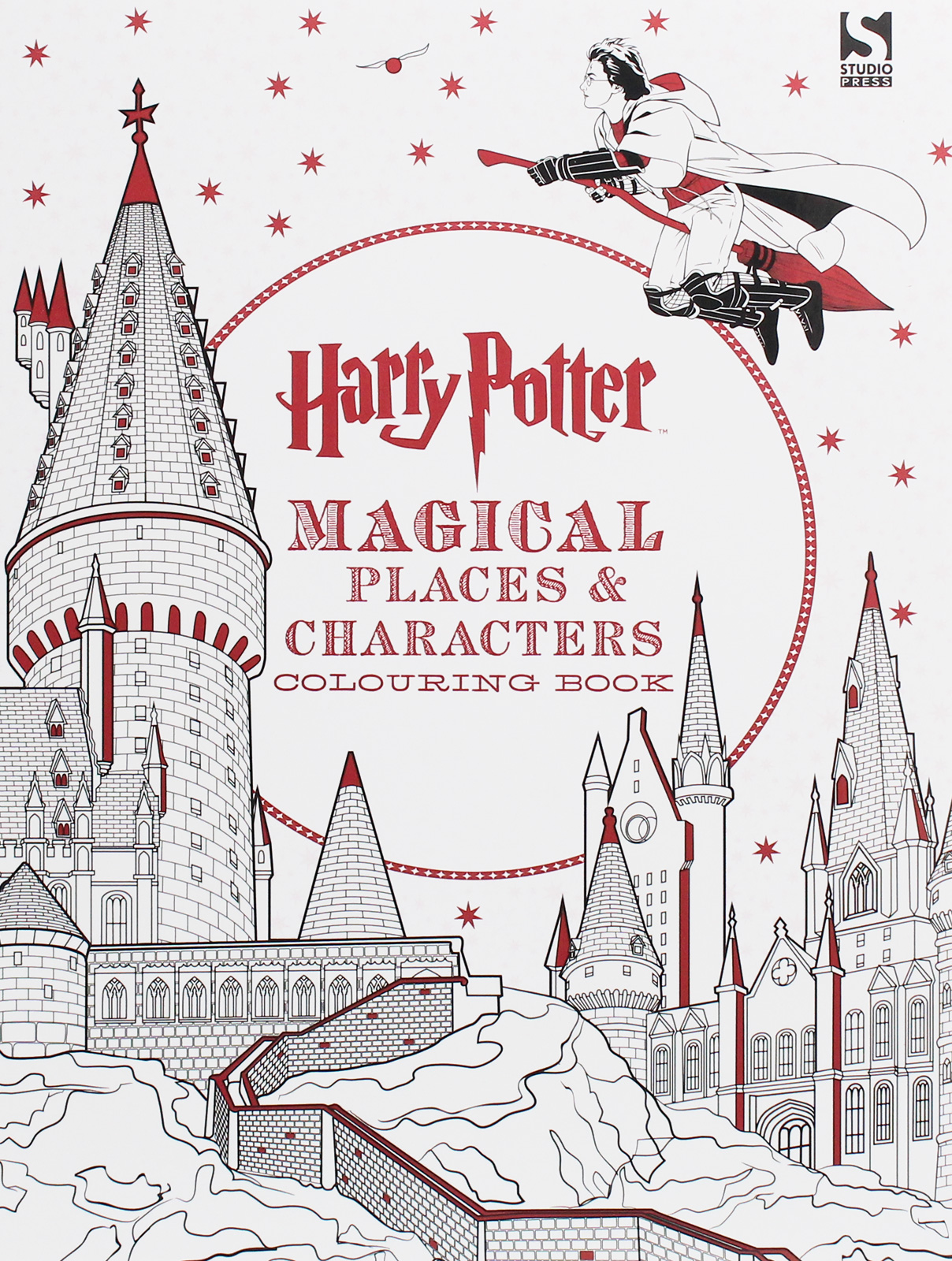 

Harry Potter Magical Places and Characters Colouring Book