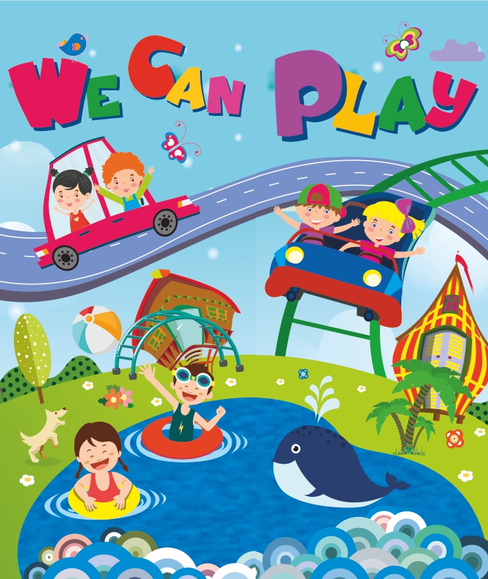 

Лепбук We can Play / Ми граємось