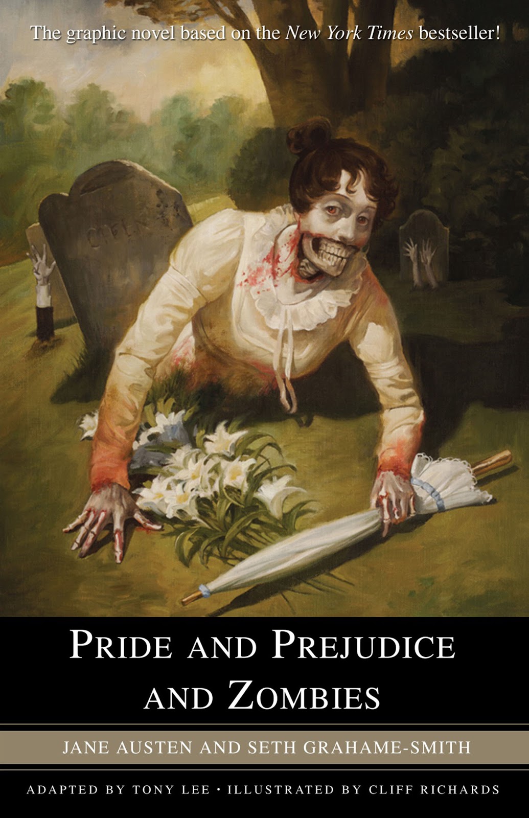 [object Object] «Pride and Prejudice and Zombies. The Graphic Novel», авторов Джейн Остин, Сет Грэм-Смит, Тони Ли - фото №1