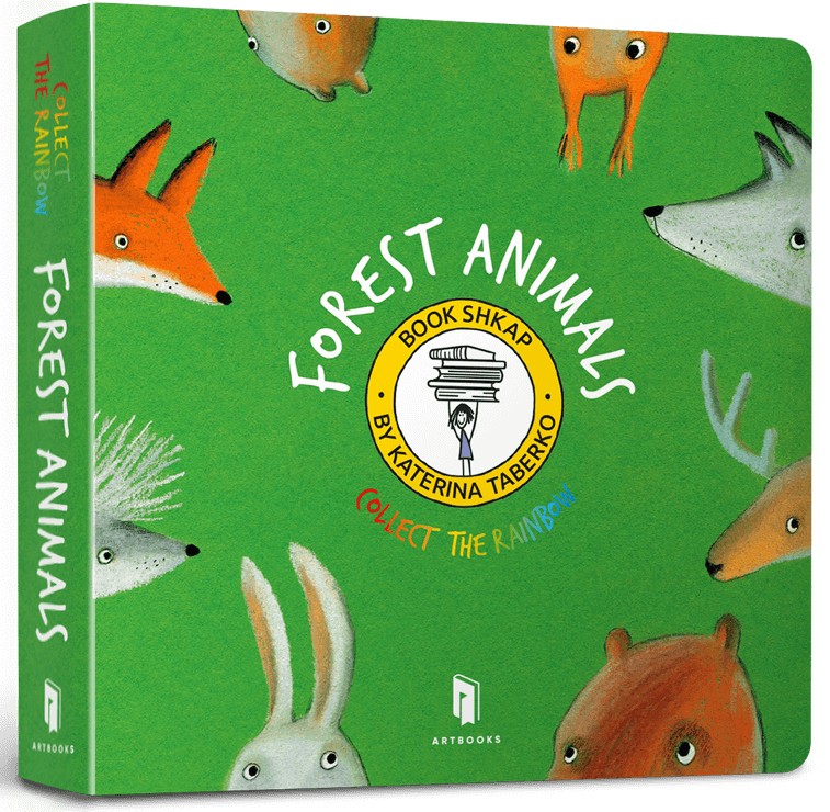 

Collect the rainbow. Forest animals