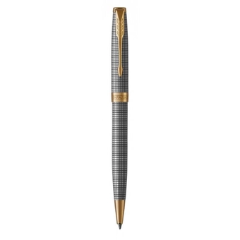  «Шариковая ручка Parker Sonnet 17 Cisele Silver GT BP (88 232)», бренда Parker - фото №2 - миниатюра