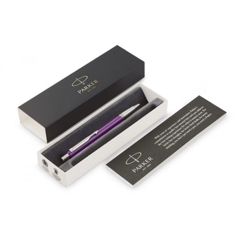 «Ручка шариковая Parker Vector 17 Purple BP (05 532)», бренда Parker - фото №4 - миниатюра