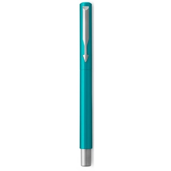 «Ручка перьевая Parker Vector 17 Blue-Green FP F (05 611)», бренда Parker - фото №4 - миниатюра