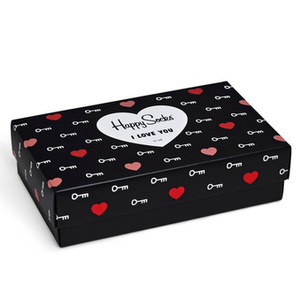 «Носки Happy Socks I Love You Gift Box 3 пары 41-46 р (XHEA08-9000)», бренда Happy Socks - фото №2 - миниатюра
