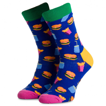  «Носки Happy Socks Junkfood Gift Box 4 пары 36-40 р (XFOD09-0100)», бренда Happy Socks - фото №5 - миниатюра