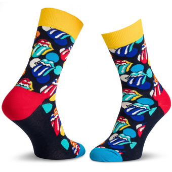 «Носки Happy Socks Rolling Stones Socks Gift Box 6 пар 36-40 р (XRLS10-0100)», бренда Happy Socks - фото №4 - миниатюра